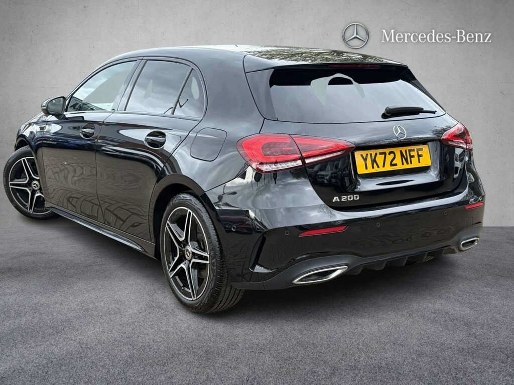 Mercedes-Benz A Class 1.3 A200 Amg Line 2023 YK72NFF Black #2