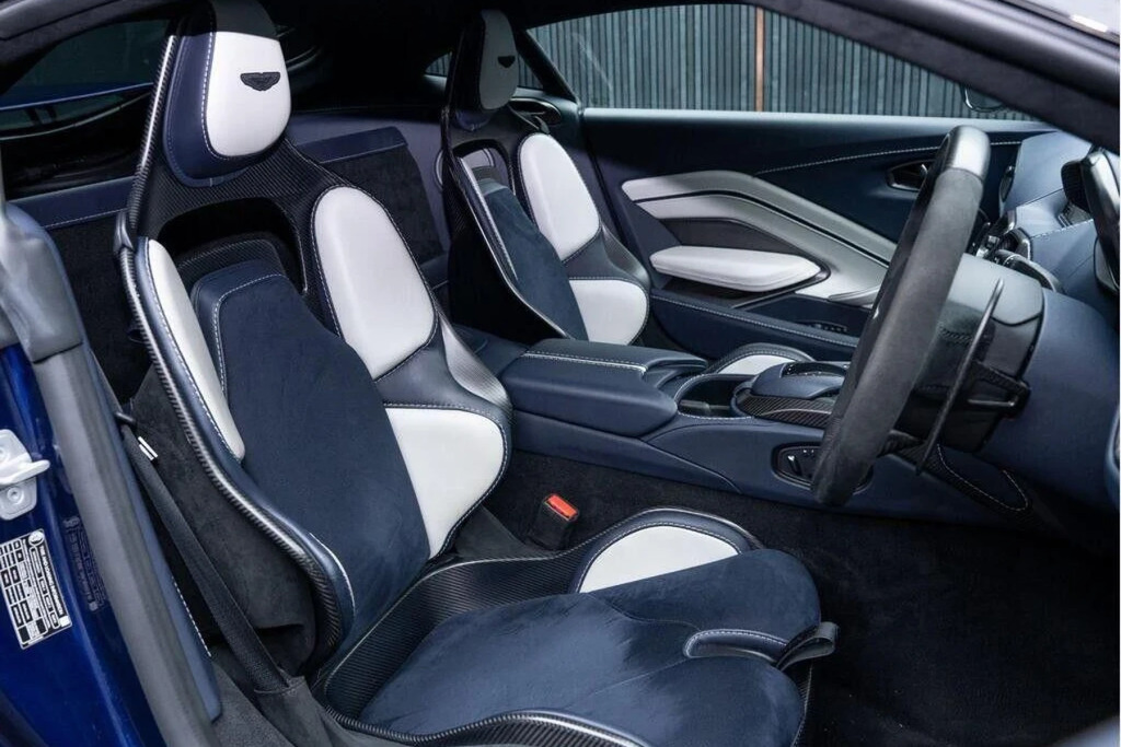 Aston Martin Vantage 5.2 V12 Biturbo Euro 6 Ss Blue #2