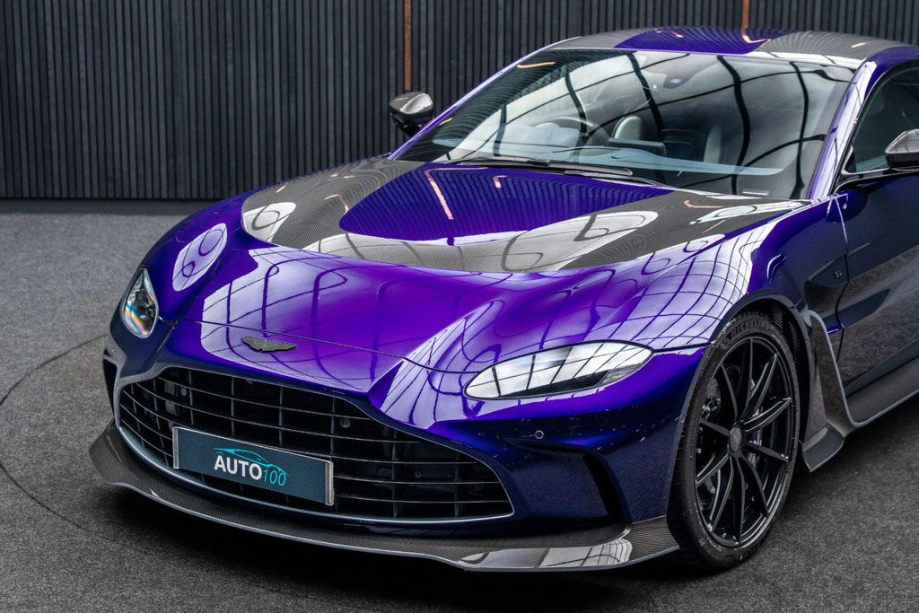 Aston Martin Vantage 5.2 V12 Biturbo Euro 6 Ss Blue #5
