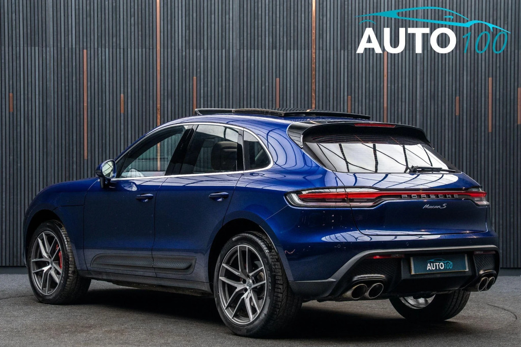 Porsche Macan 2.9T V6 S Pdk 4Wd Euro 6 Ss AP72ECX Blue #3