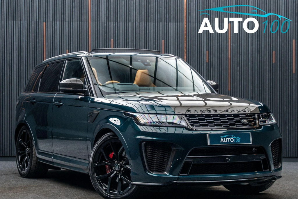 Land Rover Range Rover Sport 5.0 P575 V8 Svr Carbon Edition 4Wd Euro 6 S Green