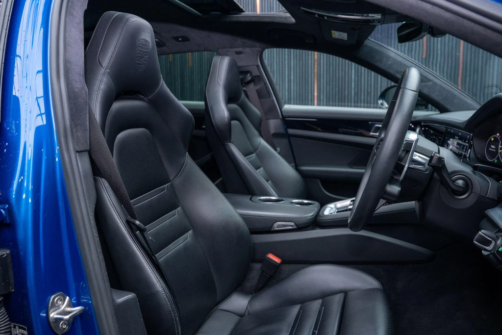Porsche Panamera 4.0 V8 E-hybrid 14Kwh Turbo S Sport Turismo Pdk 4W Blue #4
