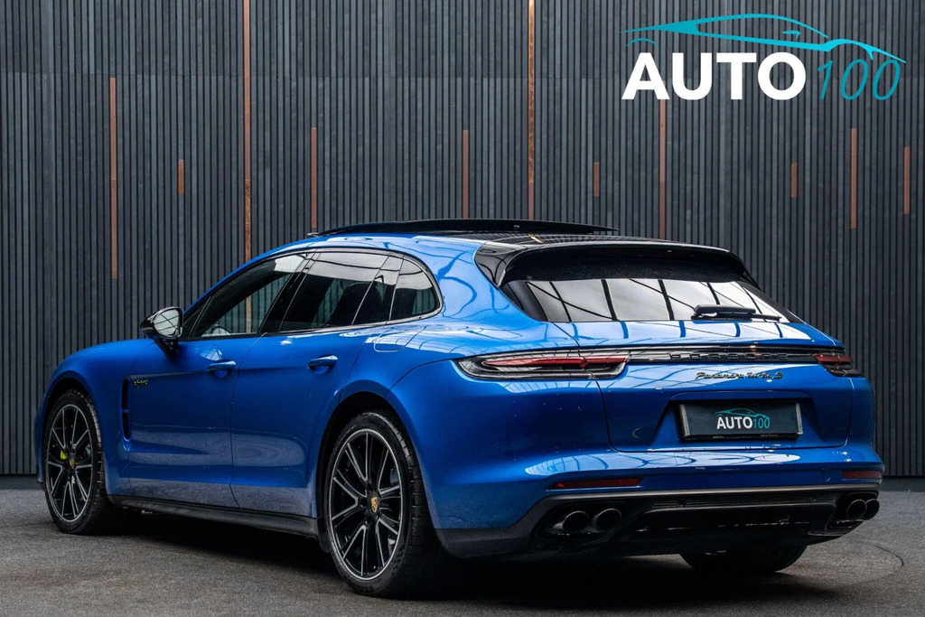 Porsche Panamera 4.0 V8 E-hybrid 14Kwh Turbo S Sport Turismo Pdk 4W Blue #5