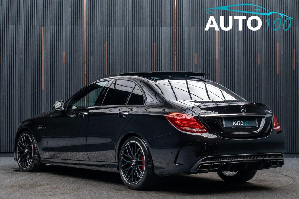 Mercedes-Benz C Class 4.0 C63 V8 Biturbo Amg S Premium Spds Mct Euro 6 Black #3