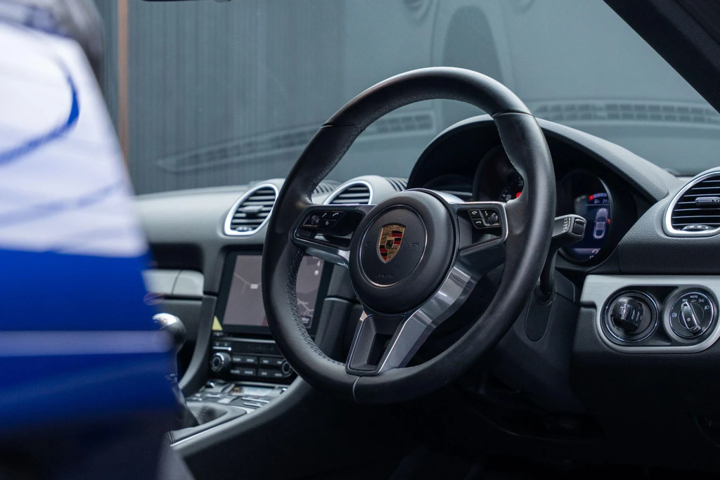 Porsche 718 Cayman 2.0T Euro 6 Ss Blue #4