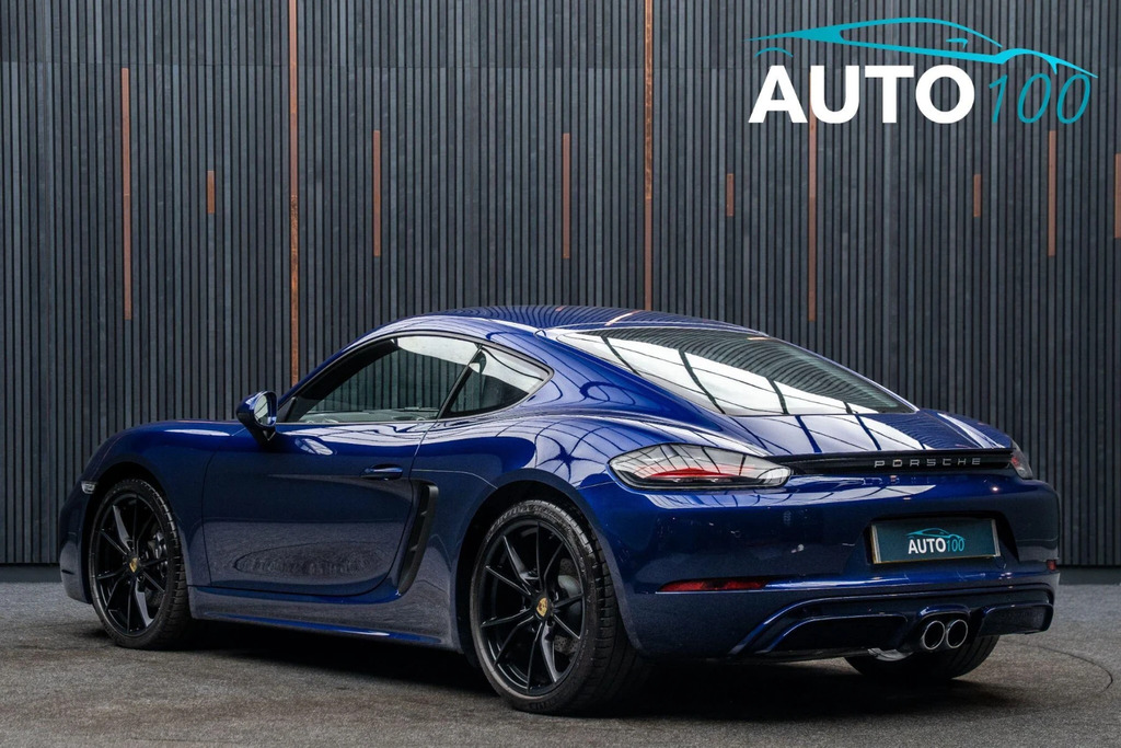 Porsche 718 Cayman 2.0T Euro 6 Ss Blue #3