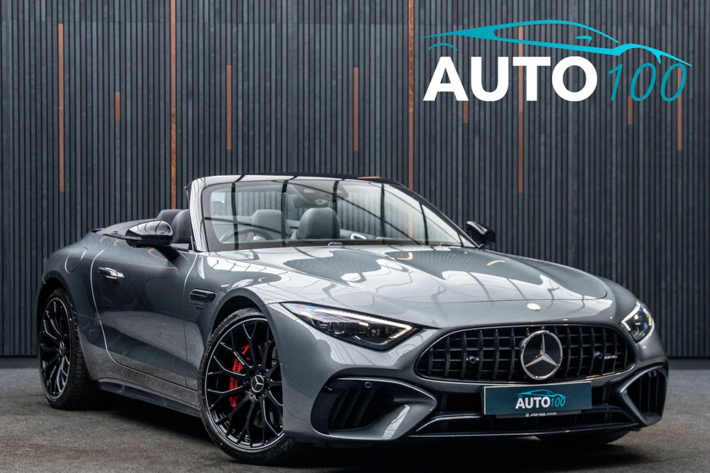 Mercedes-Benz SL Class 4.0 Sl55 V8 Biturbo Amg Premium Plus Spds Mct 4M Grey