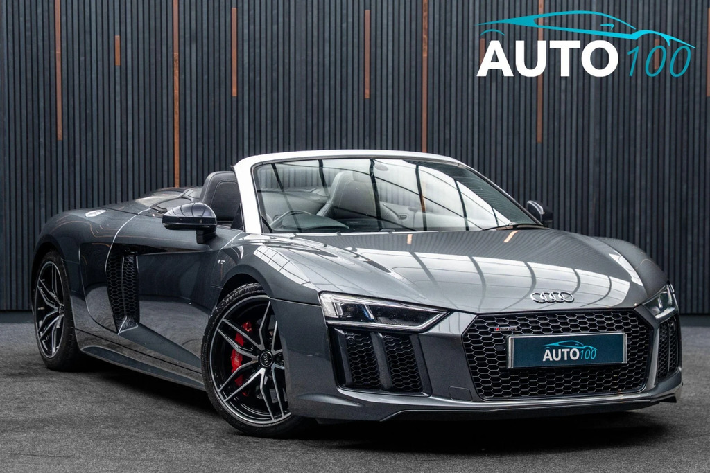 Audi R8 5.2 Fsi V10 Spyder S Tronic Quattro Euro 6 Ss 2 Grey