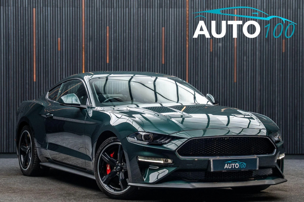 Ford Mustang 5.0 V8 Bullitt Fastback Euro 6 Green