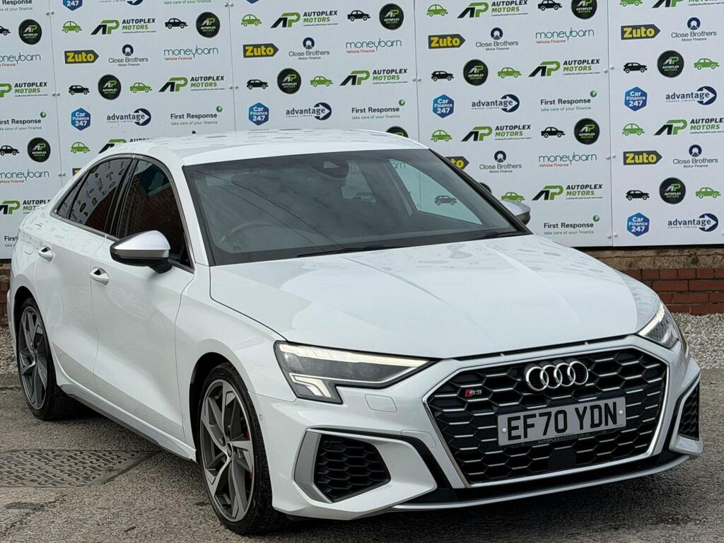 Audi S3 Saloon 2.0 Tfsi S Tronic Quattro Euro 6 Ss EF70YDN White #3