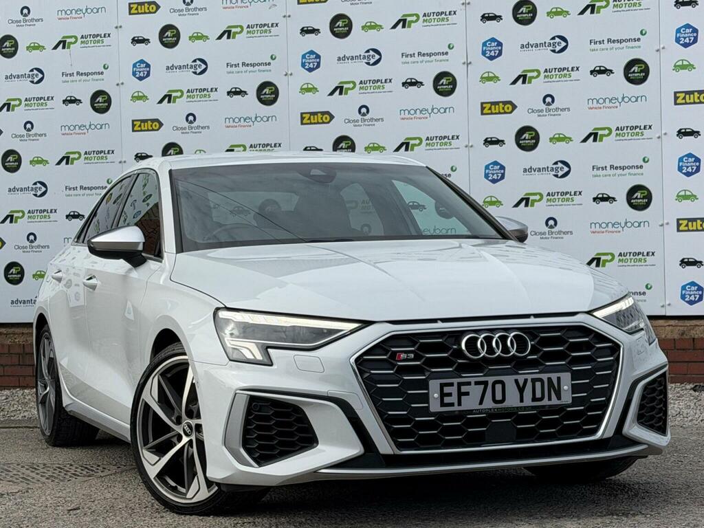 Audi S3 Saloon 2.0 Tfsi S Tronic Quattro Euro 6 Ss White