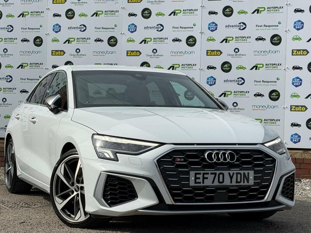 Audi S3 Saloon 2.0 Tfsi S Tronic Quattro Euro 6 Ss EF70YDN White #2