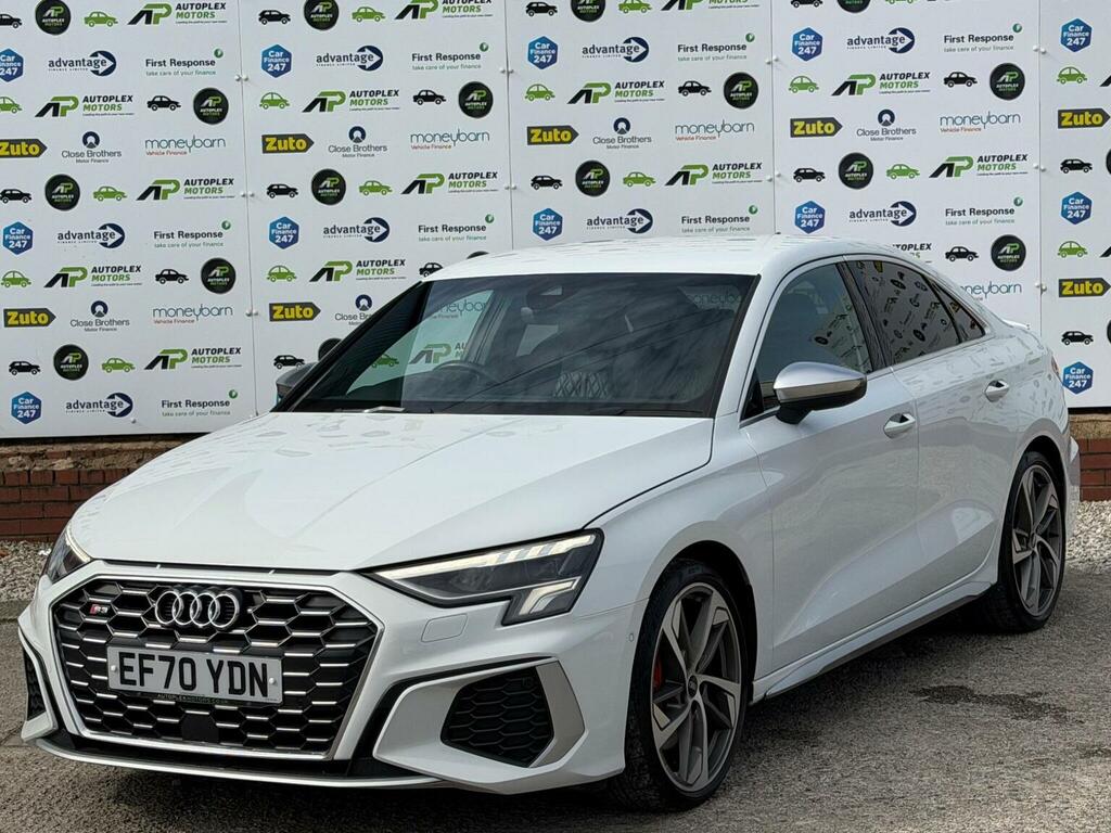 Audi S3 Saloon 2.0 Tfsi S Tronic Quattro Euro 6 Ss EF70YDN White #6