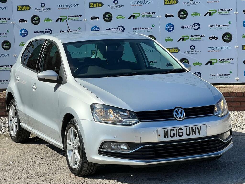 Volkswagen Polo Hatchback 1.2 Tsi Bluemotion Tech Match Euro 6 S WG16UNV Silver #2