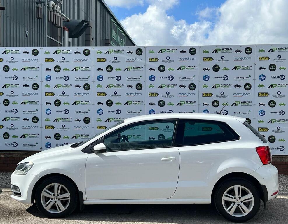 Volkswagen Polo Hatchback 1.2 Tsi Match Edition Euro 6 Ss FJ67TKA White #5