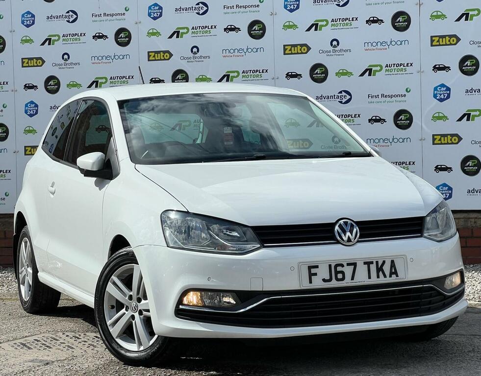 Volkswagen Polo Hatchback 1.2 Tsi Match Edition Euro 6 Ss FJ67TKA White #2