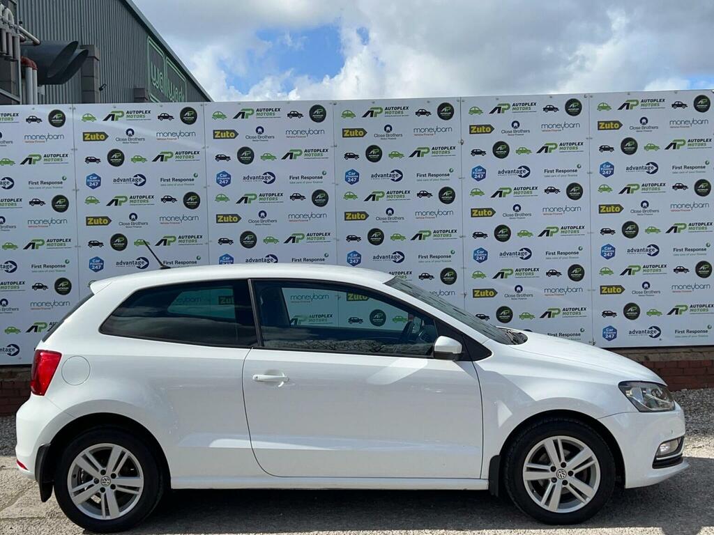 Volkswagen Polo Hatchback 1.2 Tsi Match Edition Euro 6 Ss FJ67TKA White #6