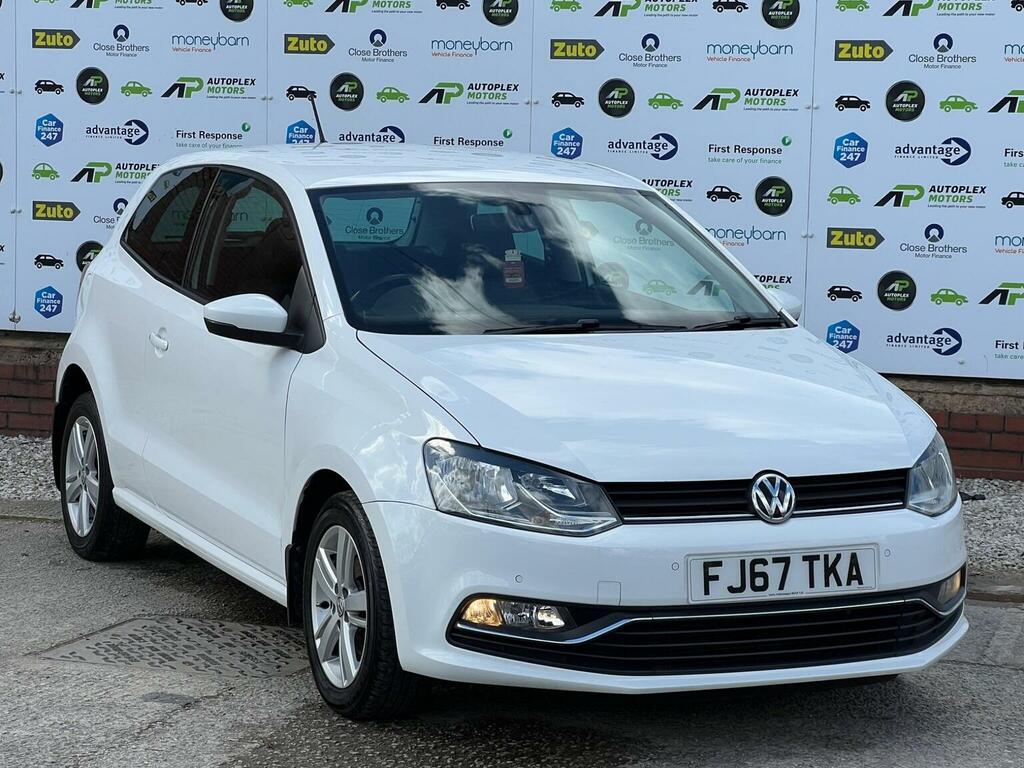 Volkswagen Polo Hatchback 1.2 Tsi Match Edition Euro 6 Ss FJ67TKA White #3