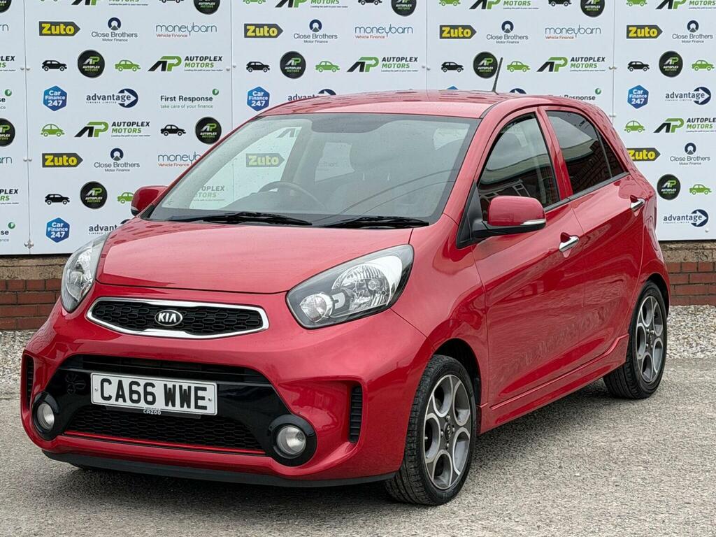 Kia Picanto Hatchback 1.25 Sport Euro 6 201766 CA66WWE Red #5