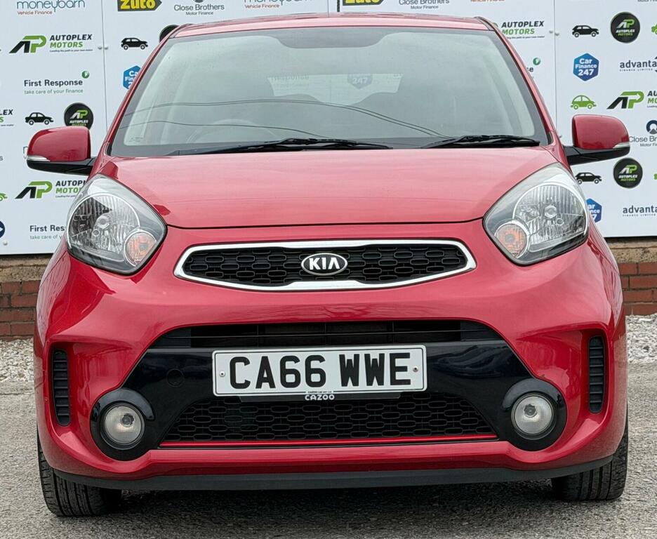 Kia Picanto Hatchback 1.25 Sport Euro 6 201766 CA66WWE Red #4