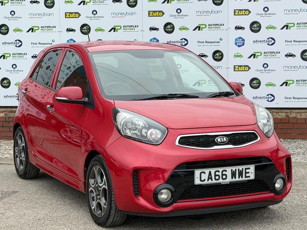 Kia Picanto Hatchback 1.25 Sport Euro 6 201766 CA66WWE Red #3