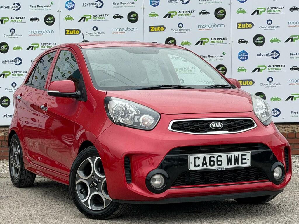 Kia Picanto Hatchback 1.25 Sport Euro 6 201766 CA66WWE Red #2