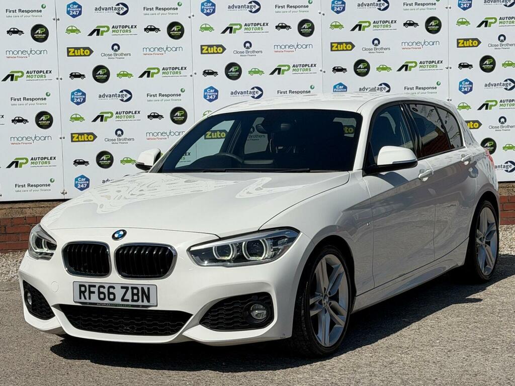 BMW 1 Series Hatchback 2.0 118D M Sport Euro 6 Ss 2016 RF66ZBN White #4