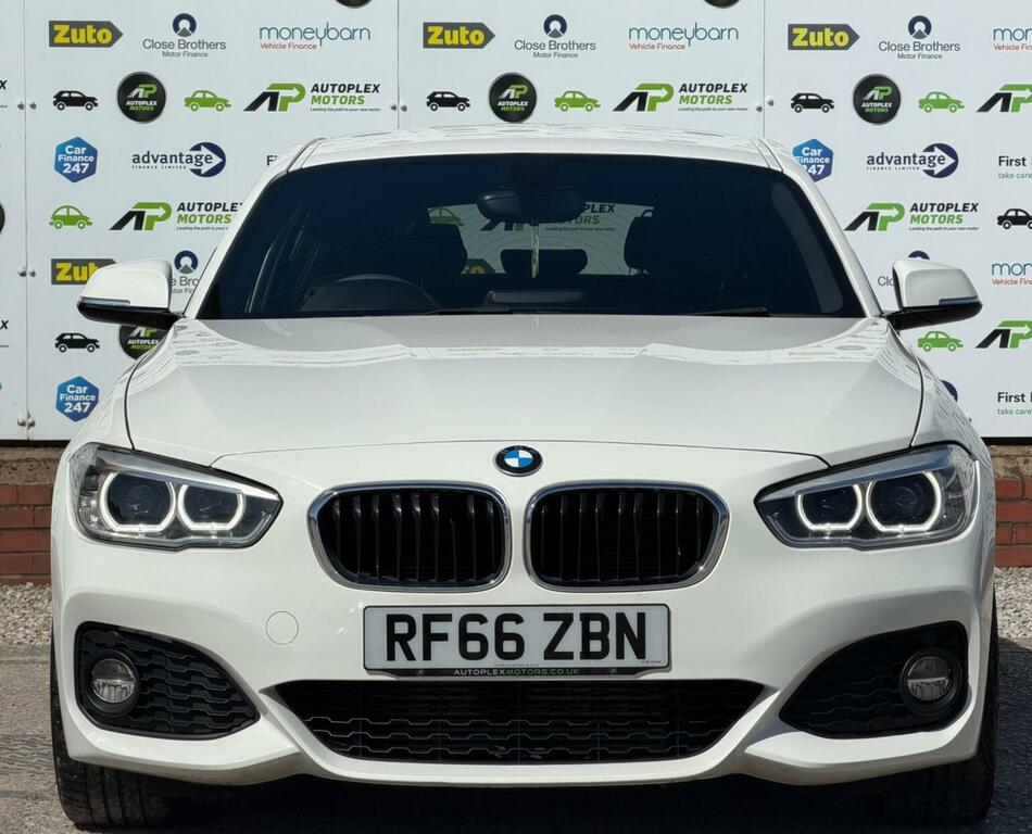 BMW 1 Series Hatchback 2.0 118D M Sport Euro 6 Ss 2016 RF66ZBN White #3
