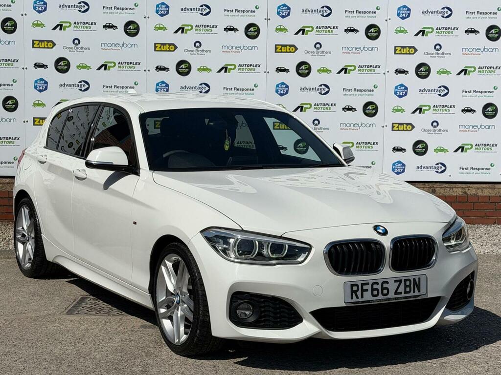 BMW 1 Series Hatchback 2.0 118D M Sport Euro 6 Ss 2016 RF66ZBN White #2
