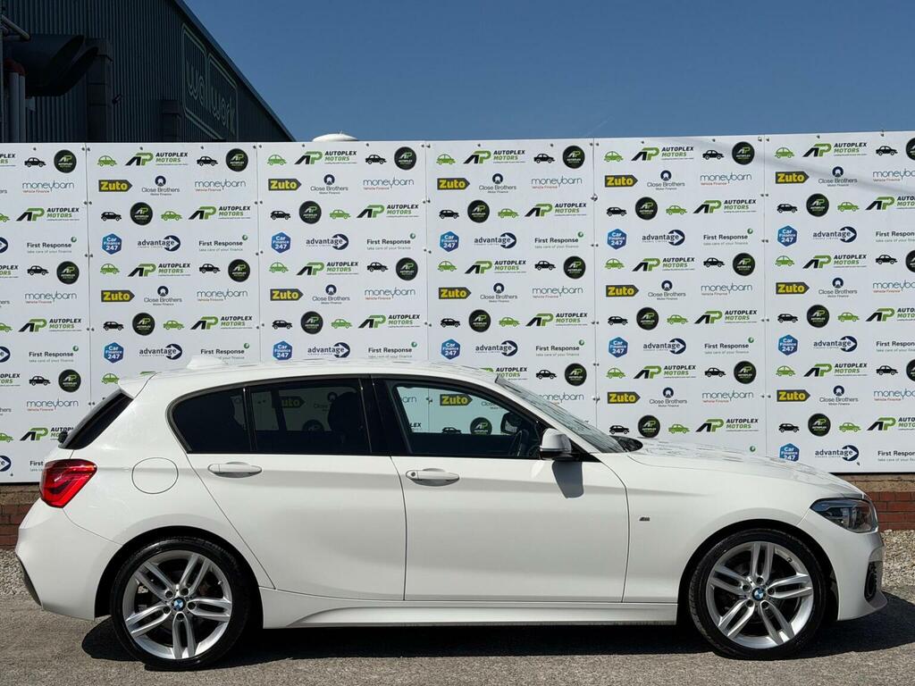BMW 1 Series Hatchback 2.0 118D M Sport Euro 6 Ss 2016 RF66ZBN White #5