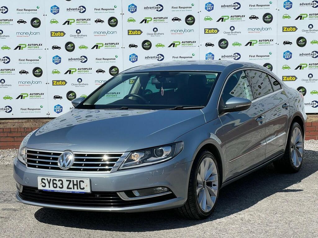 Volkswagen CC Saloon 2.0 Tdi Bluemotion Tech Gt Dsg Euro 5 Ss SY63ZHC Grey #4