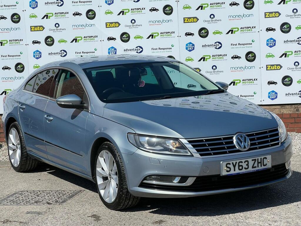 Volkswagen CC Saloon 2.0 Tdi Bluemotion Tech Gt Dsg Euro 5 Ss SY63ZHC Grey #2