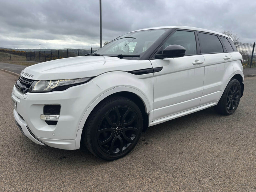 Land Rover Range Rover Evoque 2.2 Sd4 Dynamic XUI4207 White #4