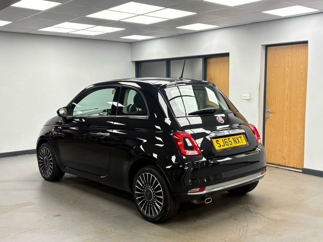Fiat 500 1.2 Lounge Hatchback Euro 6 Ss SJ65NXT Black #6