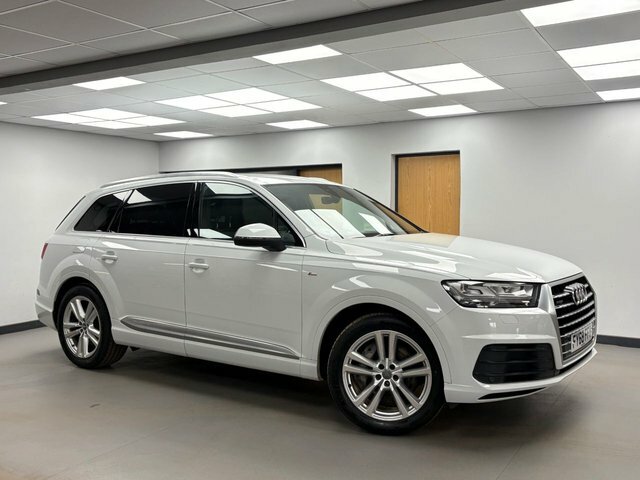 Audi Q7 3.0 Tdi V6 45 S Line Suv Tiptronic Quat FY68FFV White #2