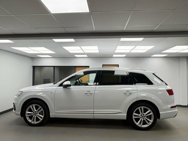 Audi Q7 3.0 Tdi V6 45 S Line Suv Tiptronic Quat FY68FFV White #4