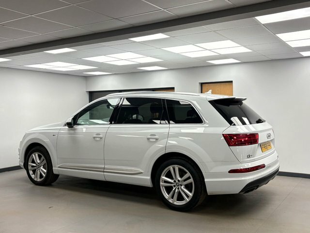 Audi Q7 3.0 Tdi V6 45 S Line Suv Tiptronic Quat FY68FFV White #5