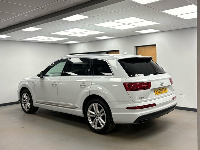 Audi Q7 3.0 Tdi V6 45 S Line Suv Tiptronic Quat FY68FFV White #6