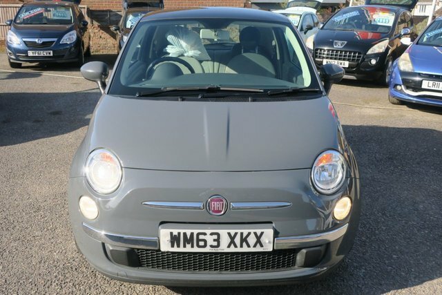 Fiat 500 2014 1.2 Lounge Hatchback Euro 6 WM63XKX Grey #5
