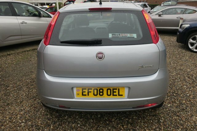Fiat Grande Punto 2008 1.2 Active 8V 65 Bhp Service History Grey #6