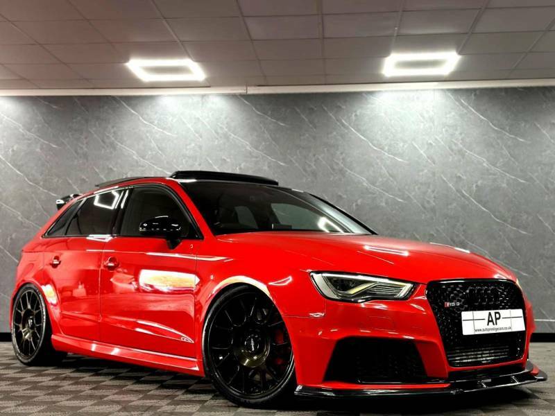 Audi RS3 2.5 Tfsi Quattro S Tronic Stage 3 550 Enthusia Red