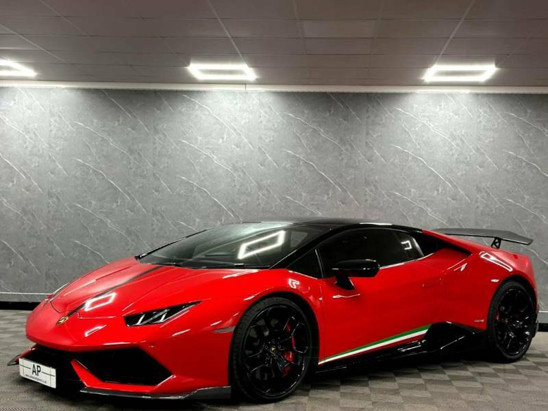 Lamborghini Huracan Lp 610-4 Ldfcarbon Rear Spoilercarbon Kitli Red #6