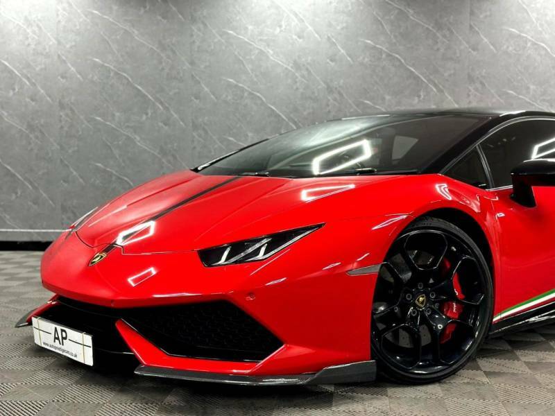 Lamborghini Huracan Lp 610-4 Ldfcarbon Rear Spoilercarbon Kitli Red #3