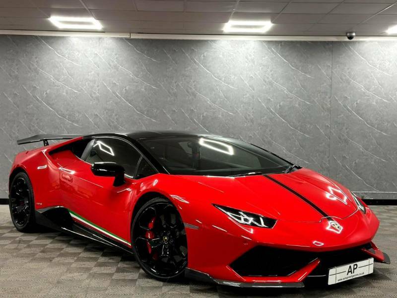 Lamborghini Huracan Lp 610-4 Ldfcarbon Rear Spoilercarbon Kitli Red