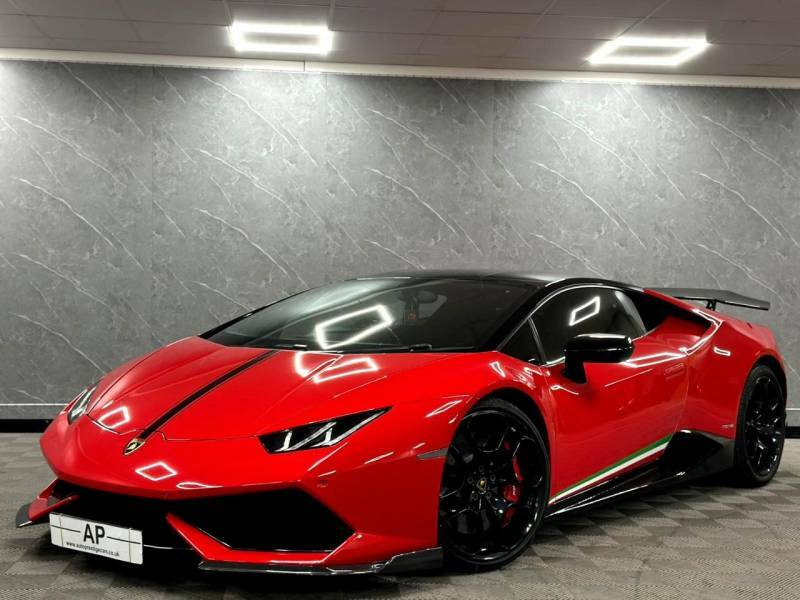 Lamborghini Huracan Lp 610-4 Ldfcarbon Rear Spoilercarbon Kitli Red #4