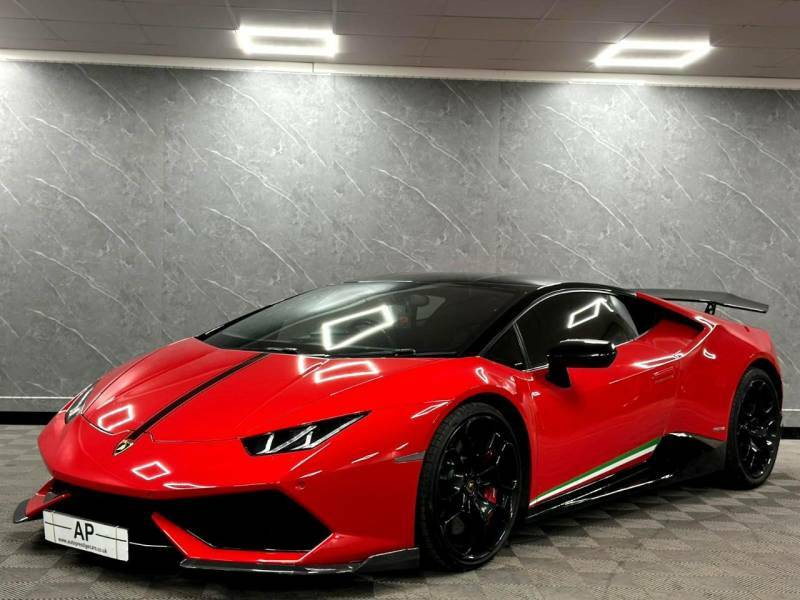 Lamborghini Huracan Lp 610-4 Ldfcarbon Rear Spoilercarbon Kitli Red #5