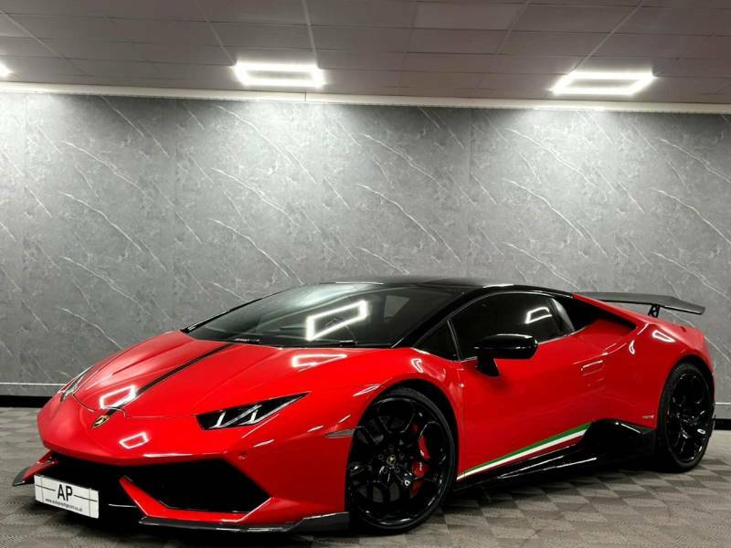 Lamborghini Huracan Lp 610-4 Ldfcarbon Rear Spoilercarbon Kitli Red #2
