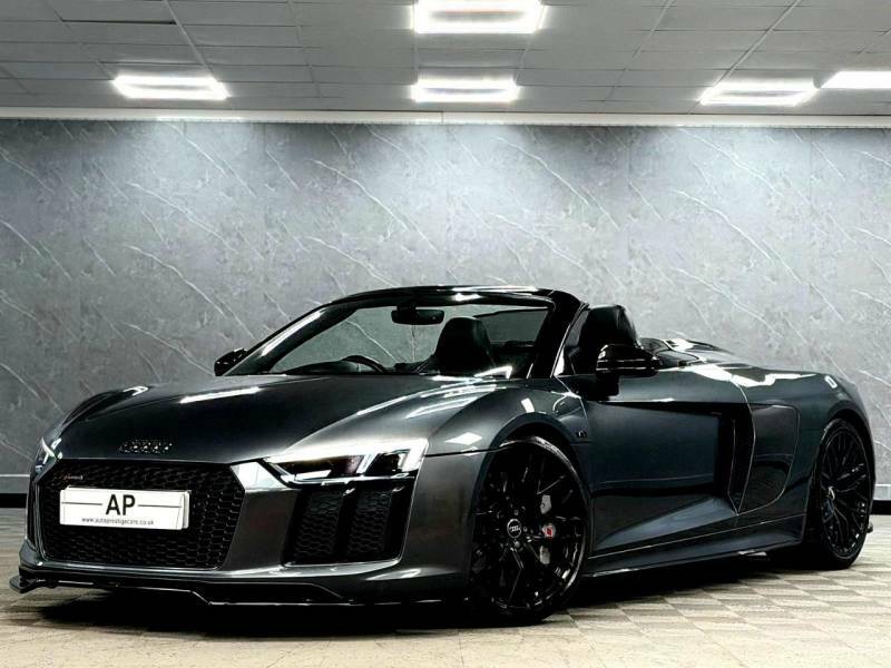 Audi R8 5.2 Fsi V10 Plus Quattro S Tronic Top Spec Car Grey #6