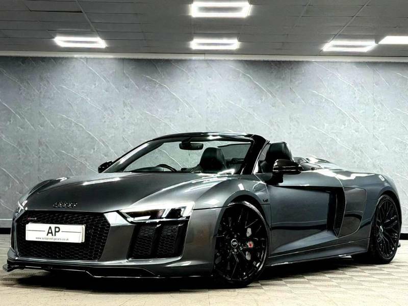 Audi R8 5.2 Fsi V10 Plus Quattro S Tronic Top Spec Car Grey #5