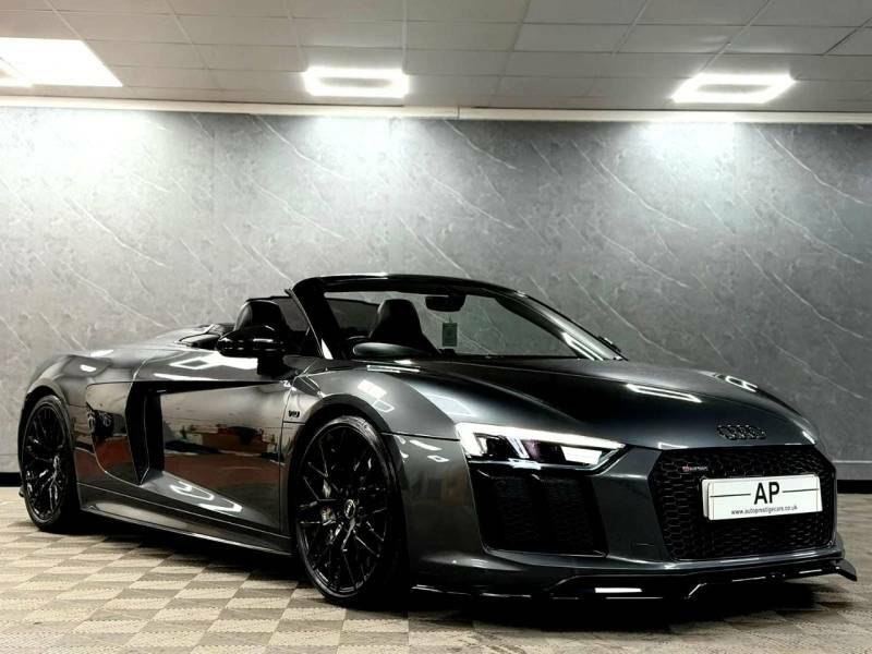 Audi R8 5.2 Fsi V10 Plus Quattro S Tronic Top Spec Car Grey #2